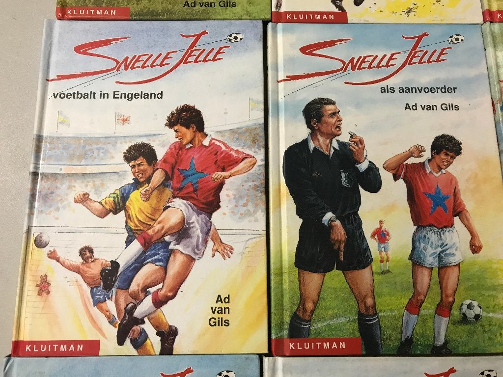 T.K. nog 16 boeken van Snelle Jelle Zie actuele lijst, Ophalen of Verzenden, Gelezen, Ad van Gils, Fictie algemeen