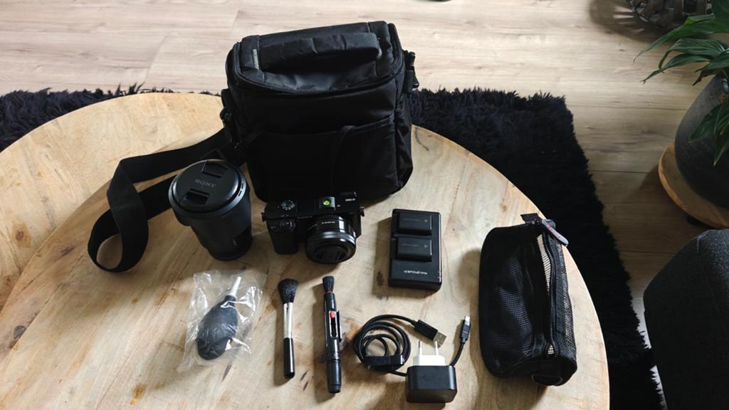 Sony A6000 complete Set, Ophalen of Verzenden, Zo goed als nieuw, 24 Megapixel, Sony