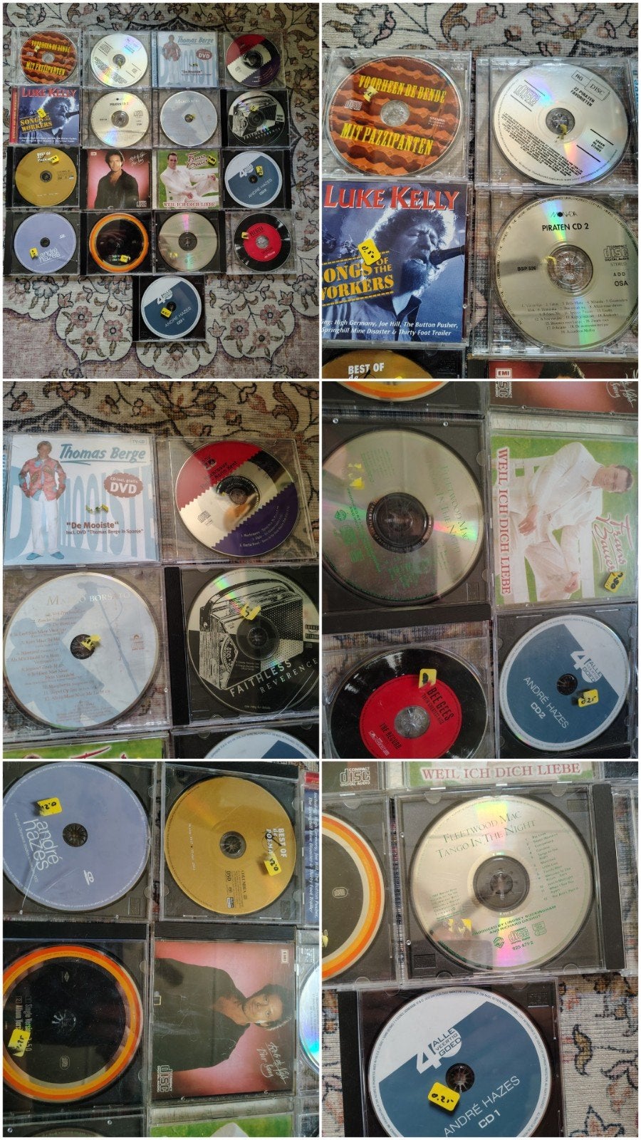 Partij diverse cd's: André Hazes, Fleetwood Mac, Faithless, Ophalen of Verzenden