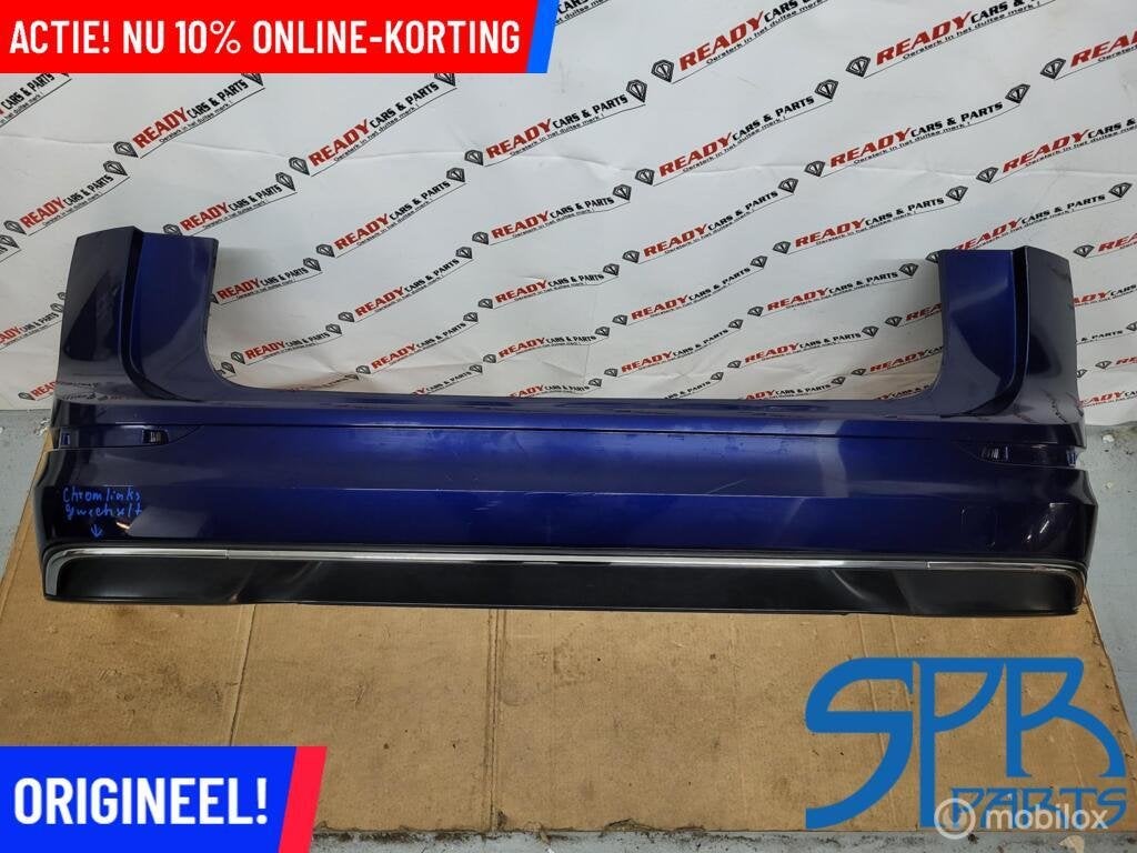 GOLF 8 VIII VARIANT STYLE Achterbumper CHROOM DIFFUSER 4 PDC