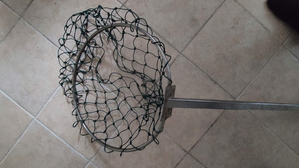 Basketbal net rvs ring paal zwembad tuin sportveld, Verzenden, Ring, Bord of Paal