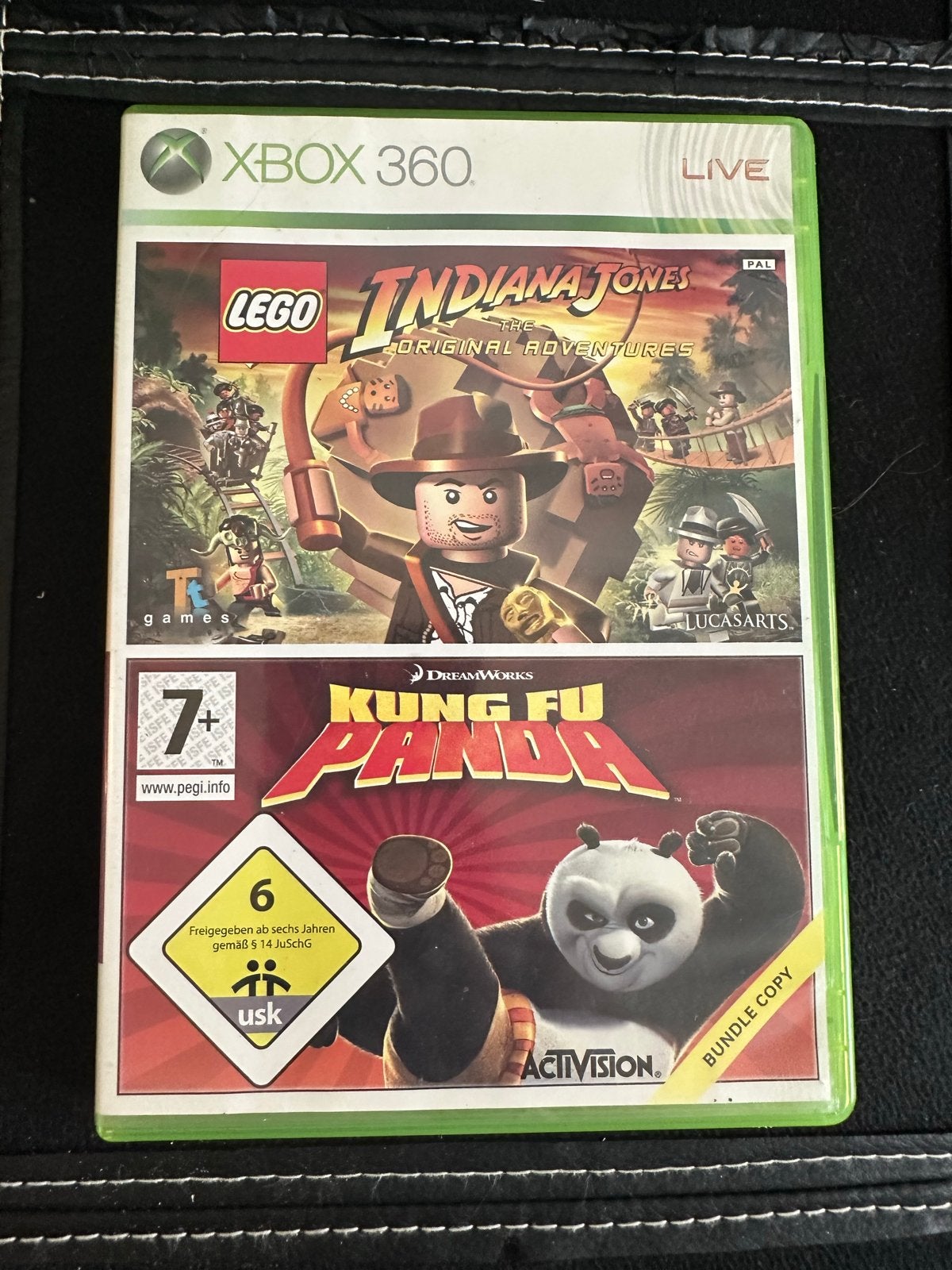 LEGO Indiana Jones & Kung Fu Panda Xbox 360, Gebruikt, 1 speler, Vanaf 7 jaar, Ophalen