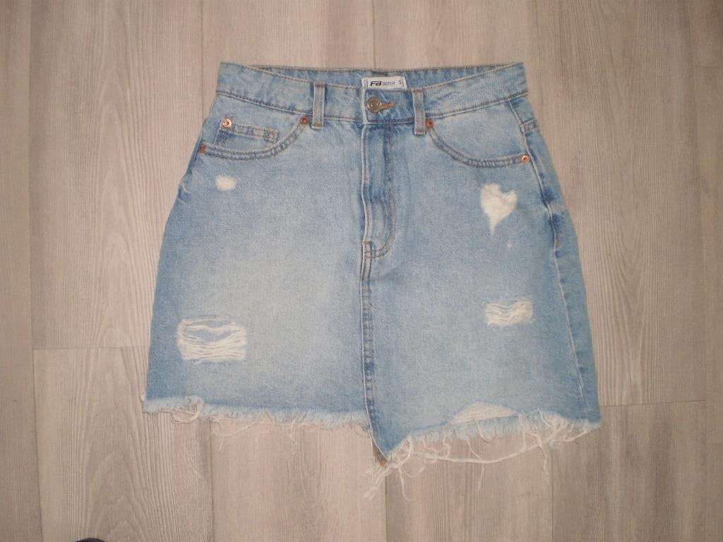 FB SISTER jeansrok maat S, Kleding | Dames, Rokken, Blauw, Ophalen of Verzenden, Zo goed als nieuw, Maat 36 (S)