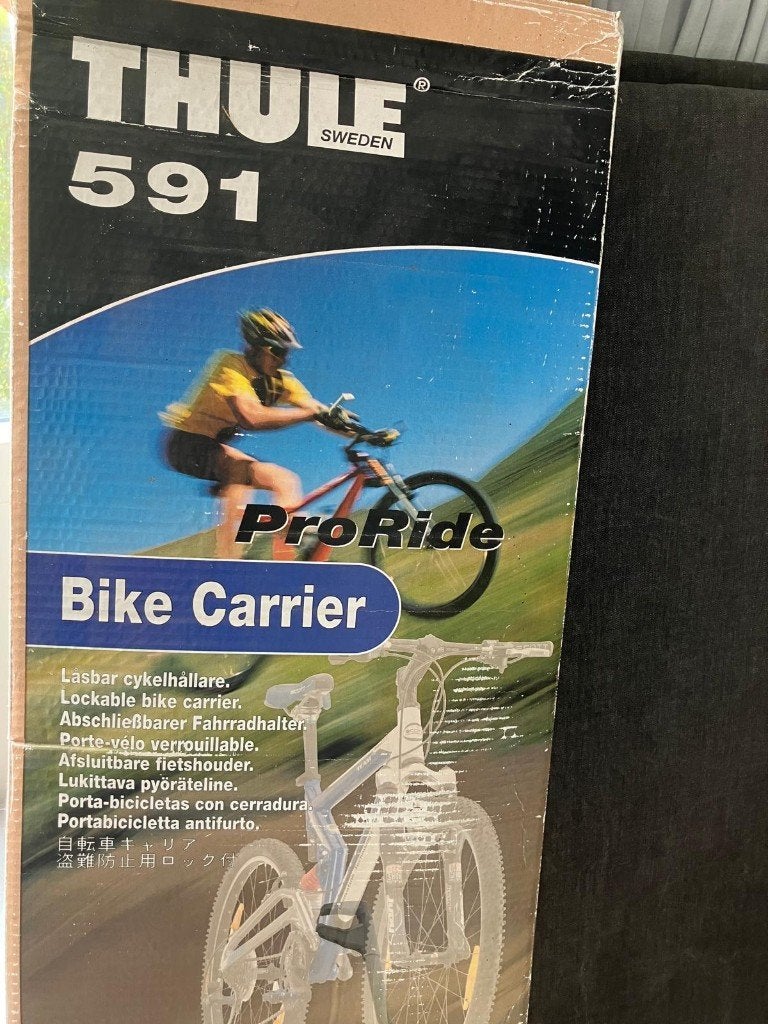 Thule ProRide 591 Fietsendrager, Ophalen, 1 fiets, Zo goed als nieuw, Dakdrager