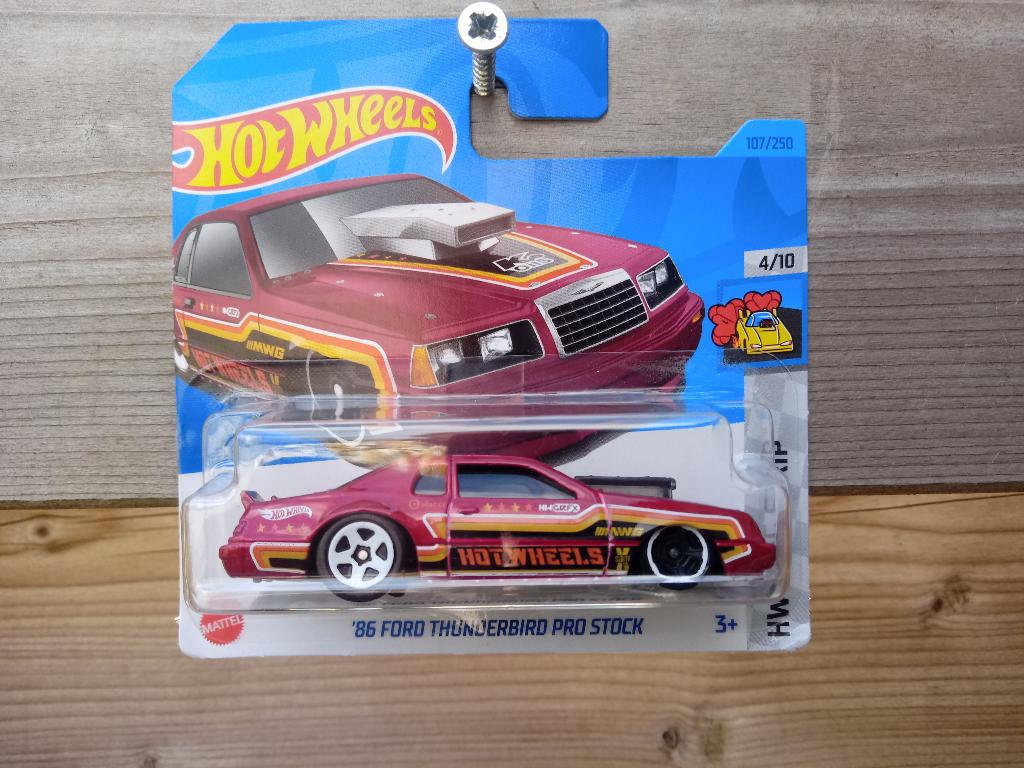 Ford Thunderbird Pro Stock '86 Hotwheels, Ophalen, Nieuw, Auto