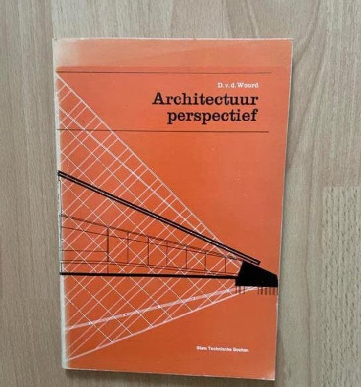 Architectuur Perspectief - D. v.d. Woord (1964), Boeken, Ophalen of Verzenden, Gelezen, Architectuur algemeen