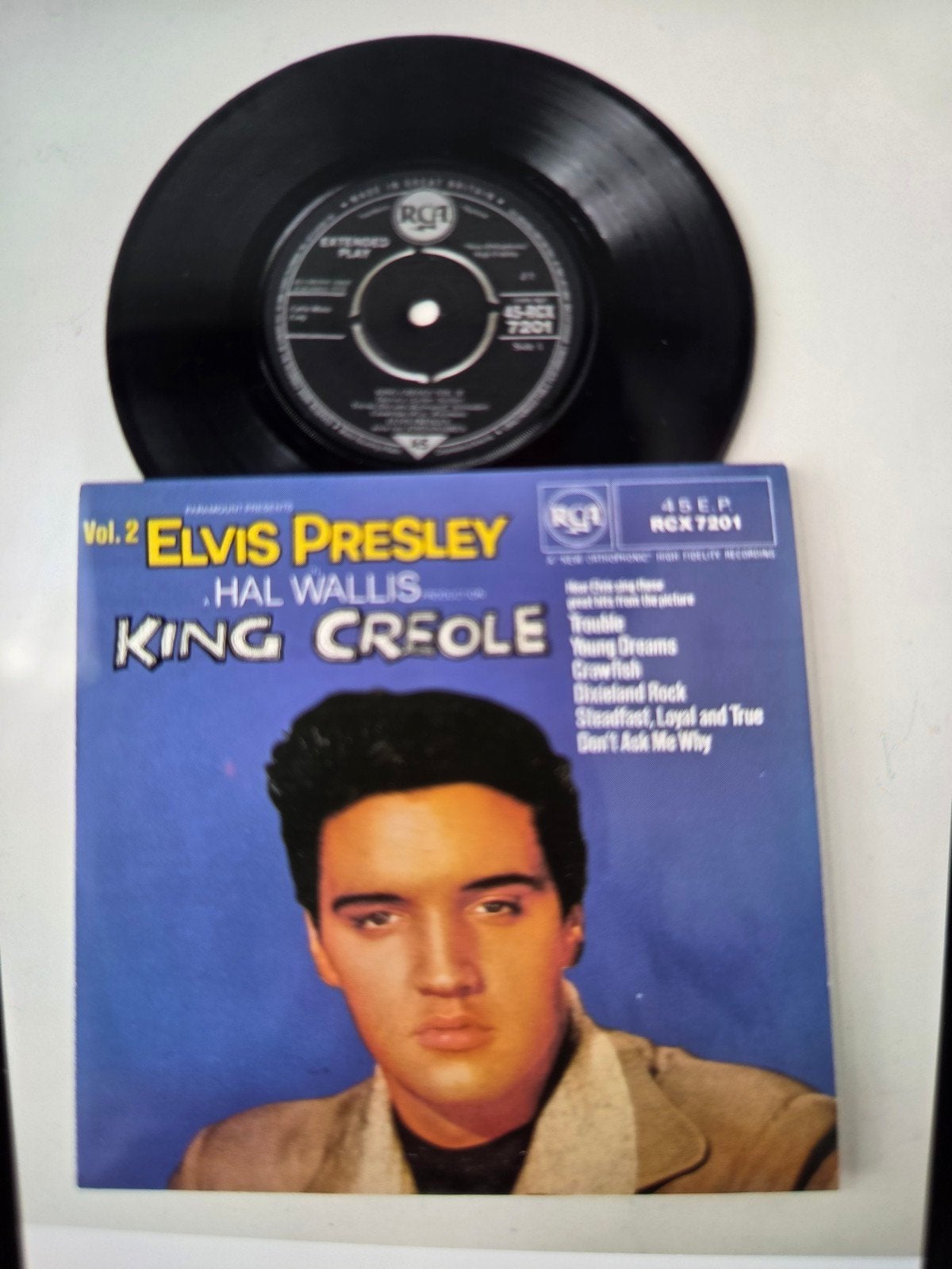Elvis Presley - King Creole Vol. 2 EP (RCA RCX 7201), Cd's en Dvd's, Gebruikt, 7 inch, EP, Rock-'n-roll