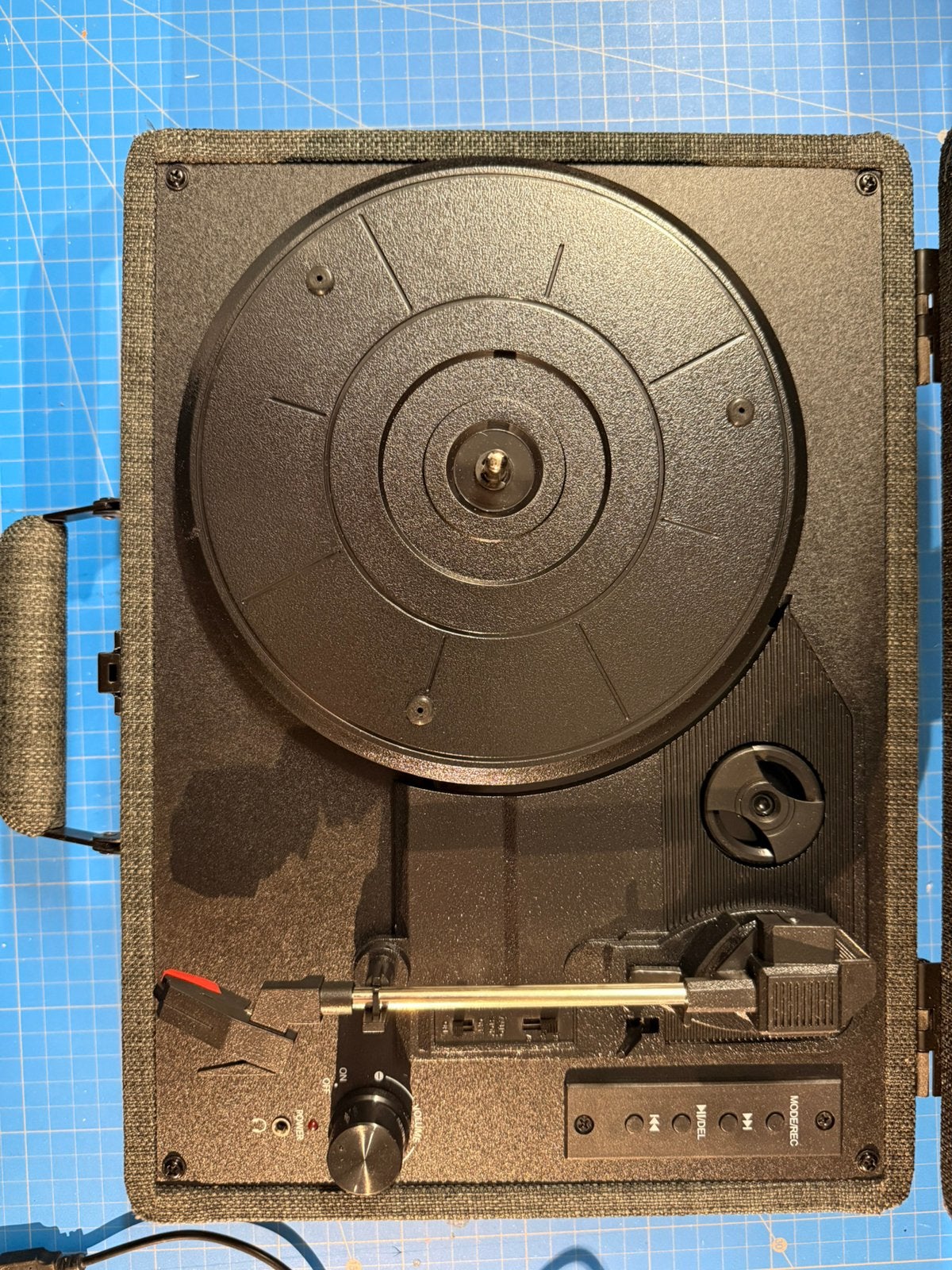MAGINON RRP-1 Retro Platenspeler met Bluetooth, Gebruikt, Automatisch, Platenspeler, Ophalen