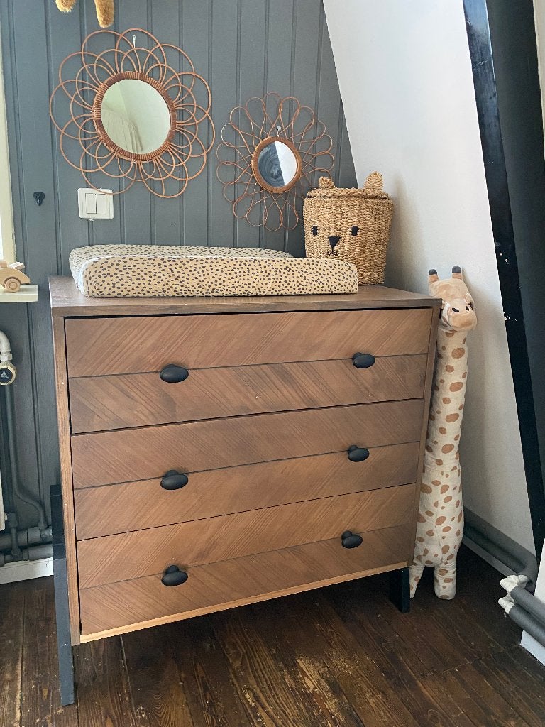 Commode met vissengraad, Ophalen, Gebruikt, 50 tot 70 cm, 100 cm of meer