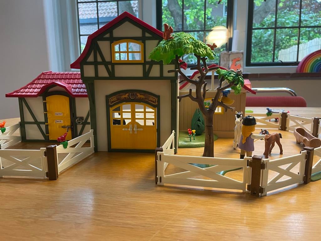 Playmobil Country Paardrijclub Manege 6926, Kinderen en Baby's, Speelgoed | Playmobil, Ophalen, Zo goed als nieuw, Complete set