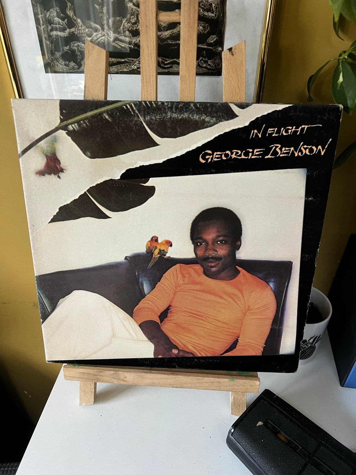 George Benson - In Flight LP (Jazz/Soul), LP, Gebruikt, Ophalen of Verzenden, 12 inch