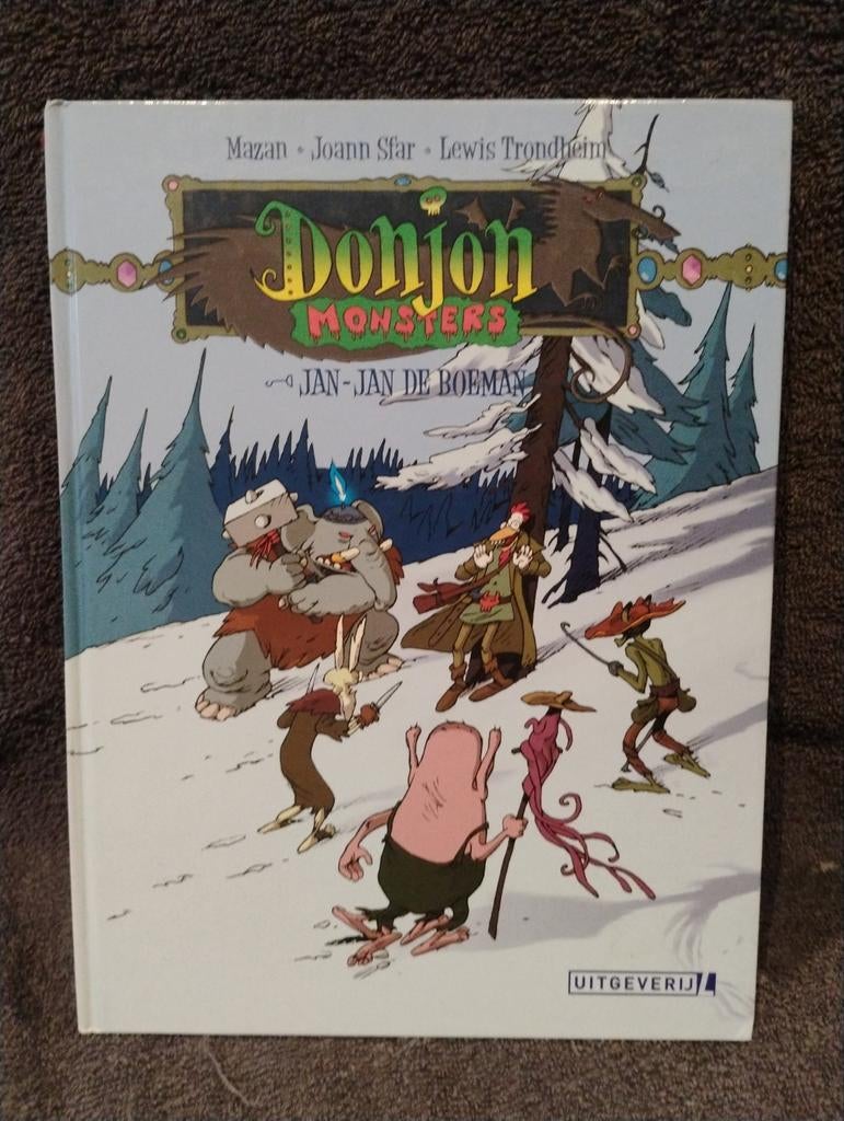 Donjon Monsters - Mazan, Sfar, Trondheim, Boeken, Stripboeken, Eén stripboek, Ophalen of Verzenden, Zo goed als nieuw, Mazan, Joann Sfar, Lewis Trondheim