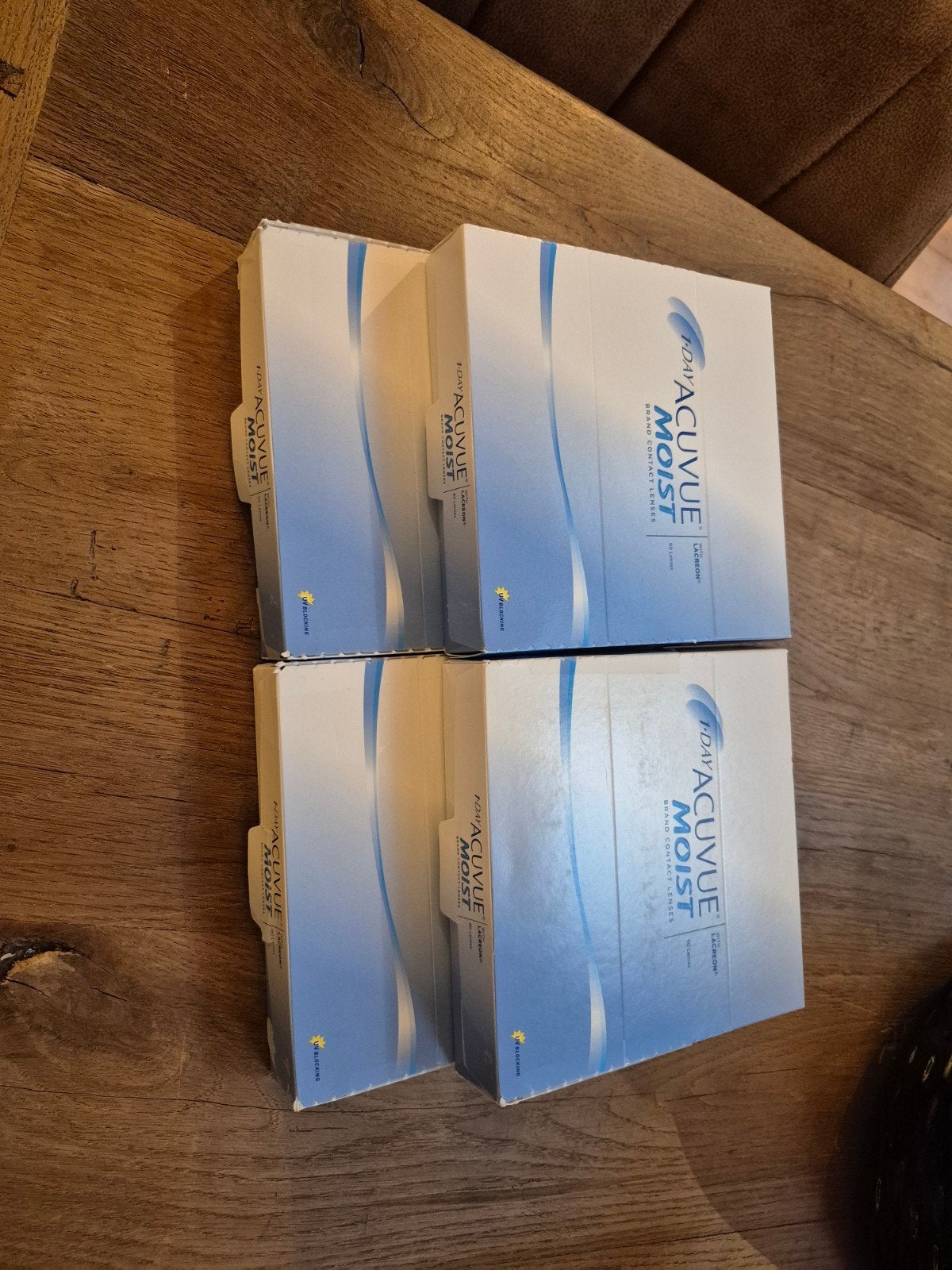 4x Acuvue Moist daglenzen (verschillende sterktes), Ophalen of Verzenden, Nieuw