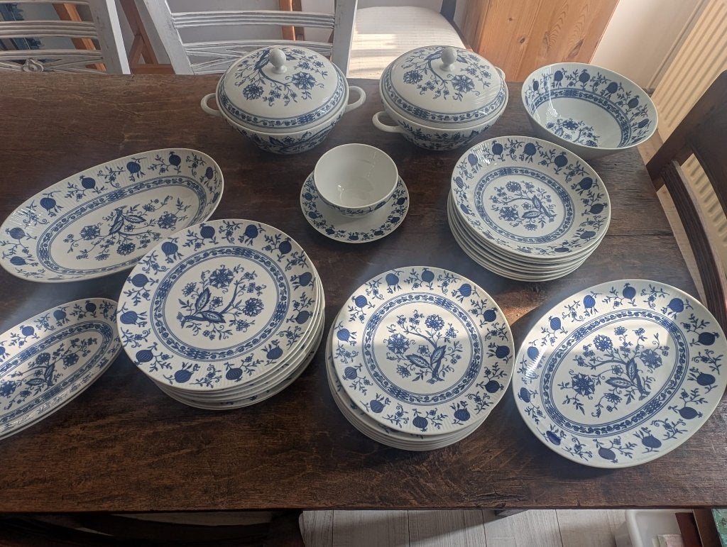 Zwiebelmuster servies, Ophalen, Gebruikt, Overige merken, Vintage