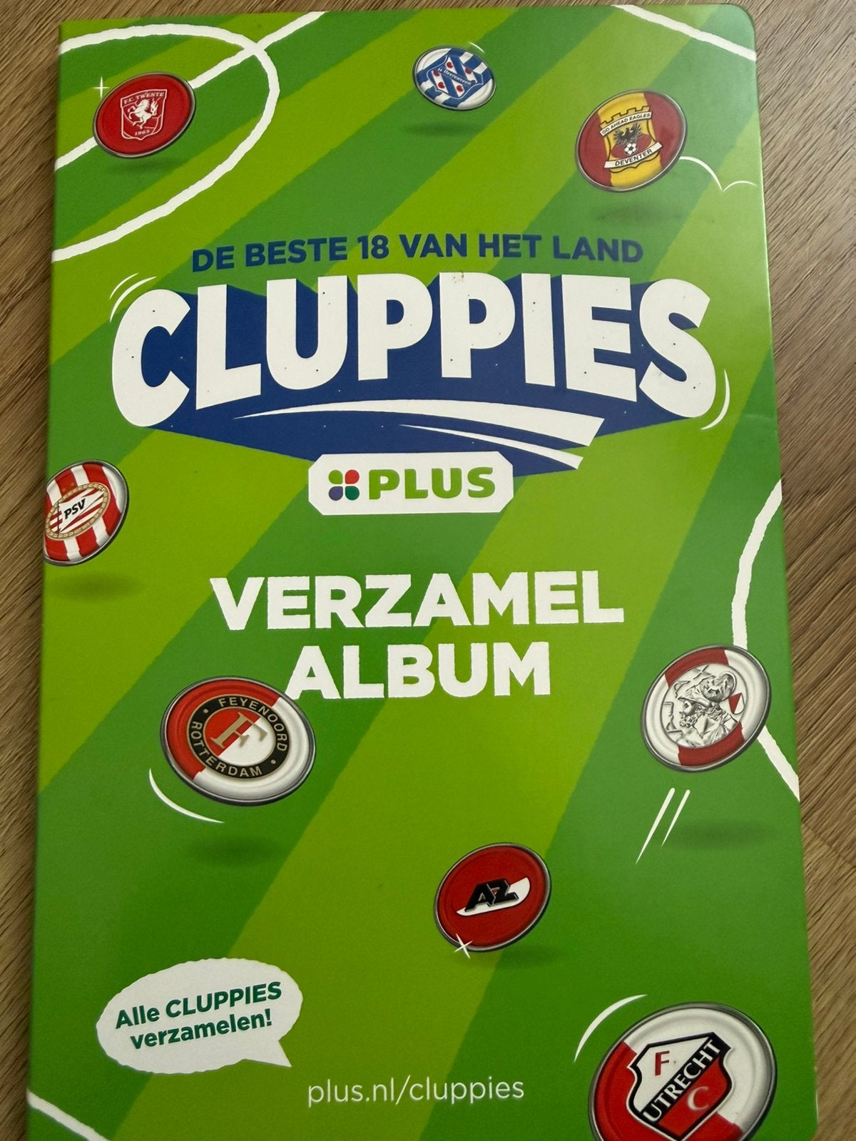 compleet Cluppies verzamel album, Plus, Ophalen