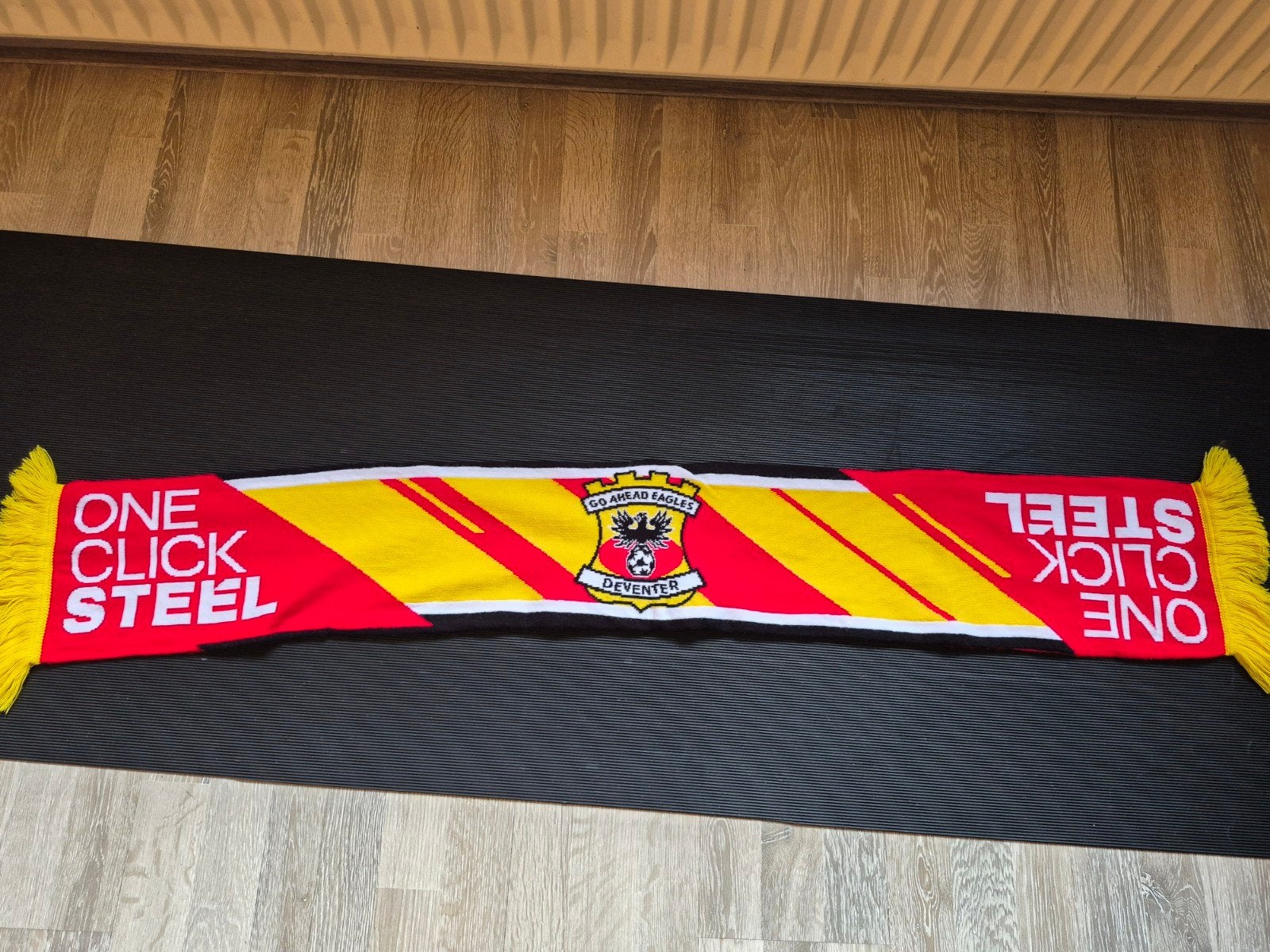 Go Ahead Eagles Sjaal - One Click Steel, Ophalen of Verzenden, Zo goed als nieuw