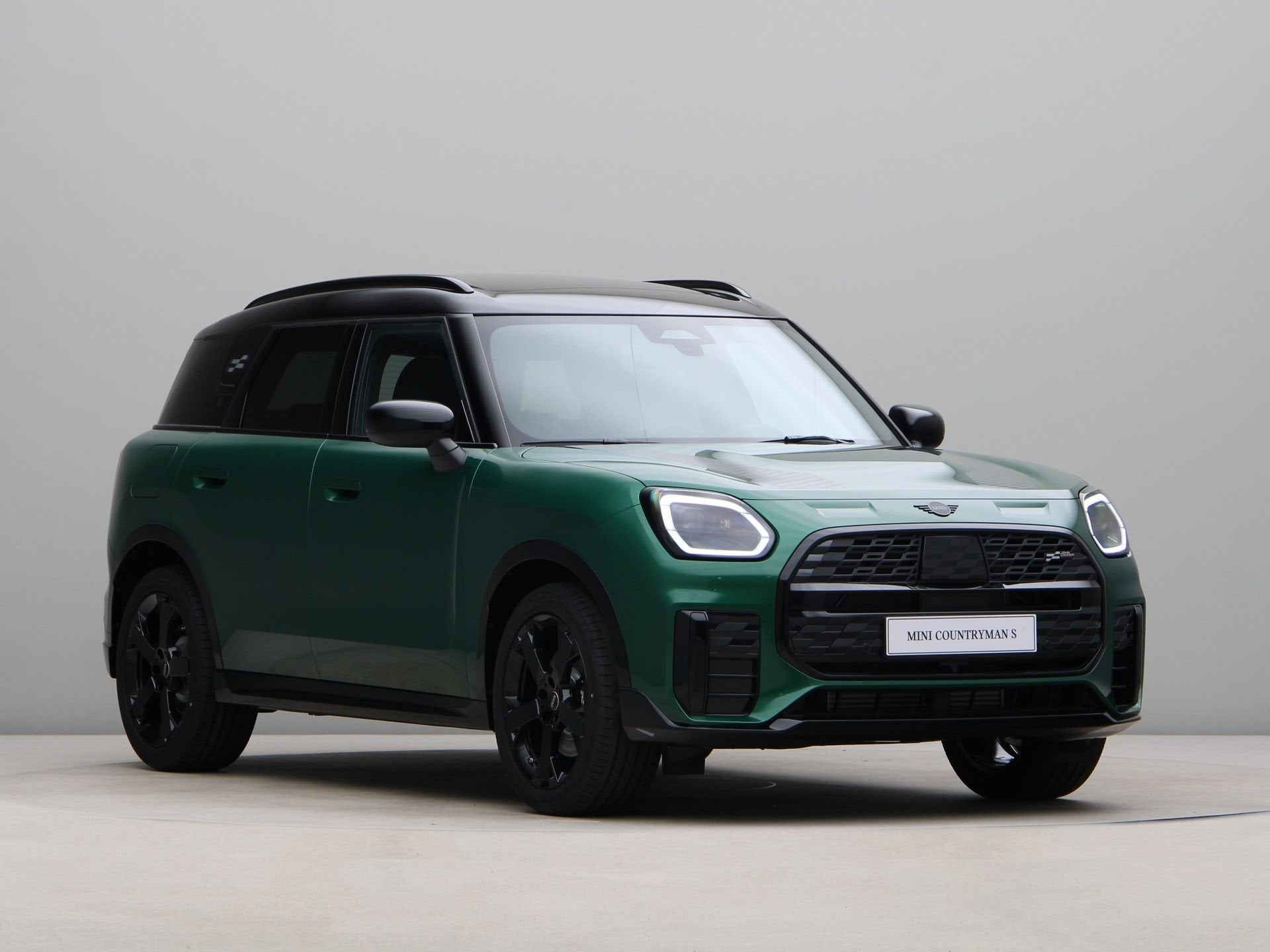MINI Countryman C John Cooper Works Pakket M PRIVATE LEASE E, Auto's, Zwart, Parkeerassistent, Bedrijf, Nieuw