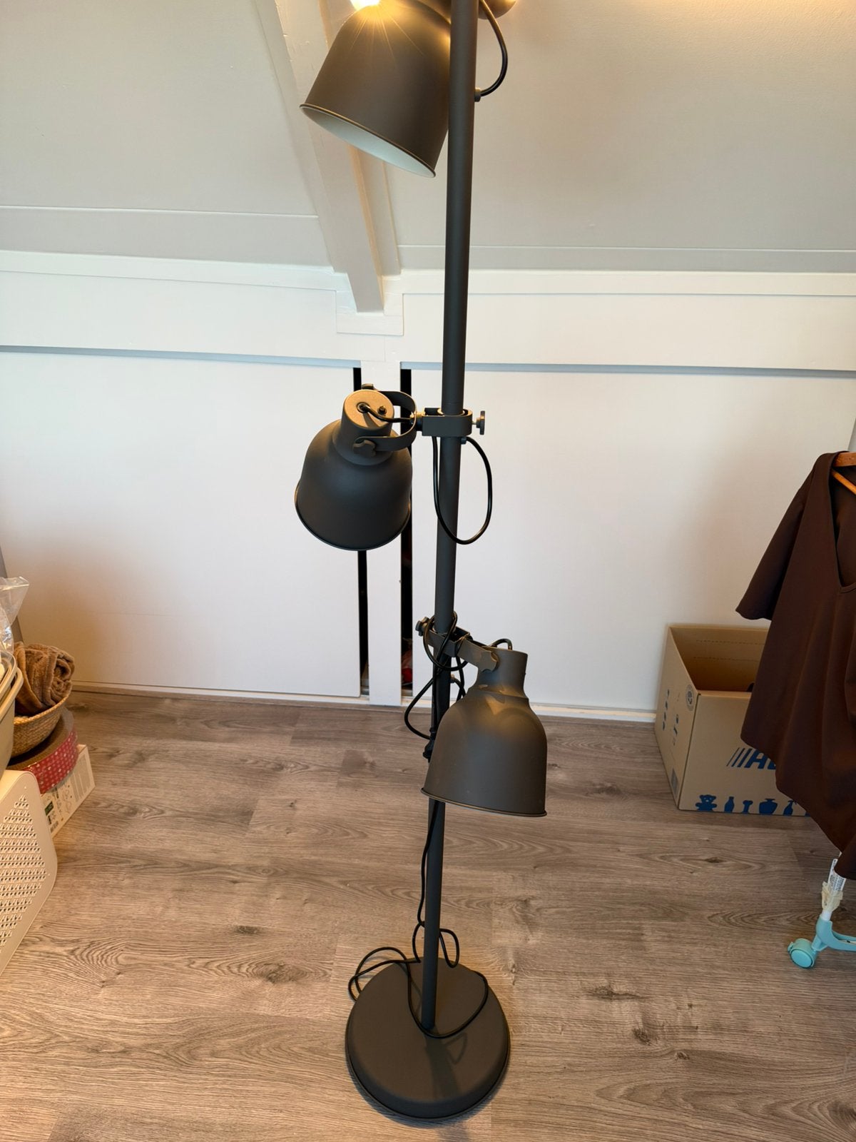 Ikea hektar staande lamp, Ophalen, Zo goed als nieuw, 150 tot 200 cm