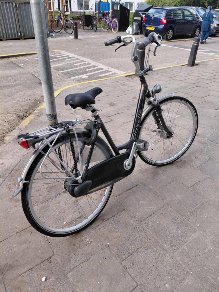 Zeer nette gazelle, Versnellingen, Zo goed als nieuw, Gazelle, Trommelrem