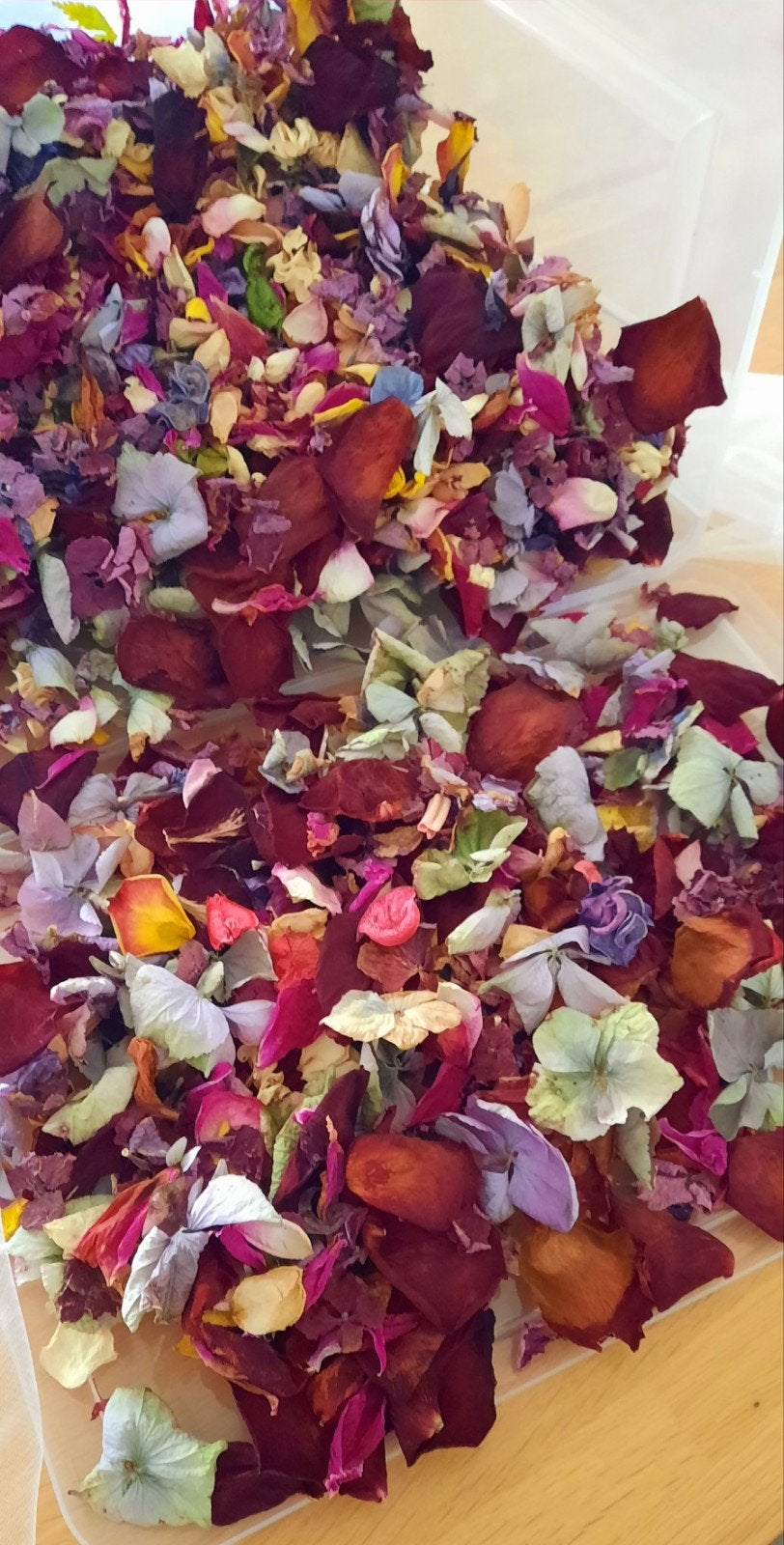 Gedroogde bloemblaadjes natuurlijke confetti ,, Ophalen of Verzenden