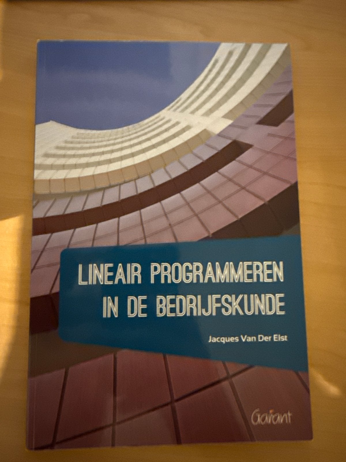 Lineair Programmeren in de Bedrijfskunde - Jacques Van Der E, Ophalen of Verzenden, Gamma, Zo goed als nieuw, HBO
