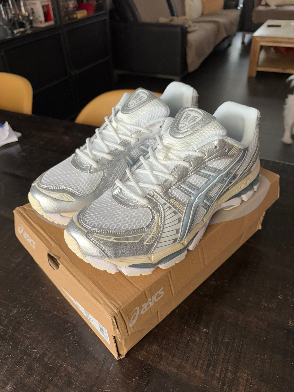 Asics gel kayano 12.1, Wit, Nieuw, Ophalen of Verzenden, Sneakers of Gympen