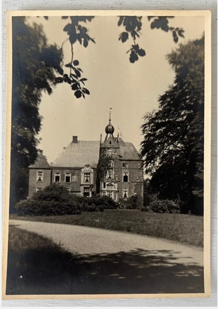 Oude foto Kasteel Cannenburgh (1941), Ophalen of Verzenden, 1940 tot 1960, Gebruikt, Overige onderwerpen