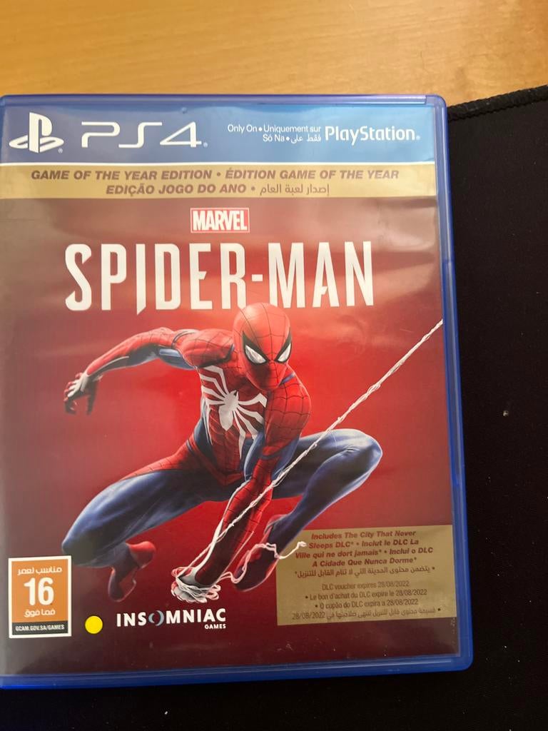 Spider-Man PS4 Game of the Year Edition, Avontuur en Actie, Gebruikt, 1 speler, Ophalen of Verzenden