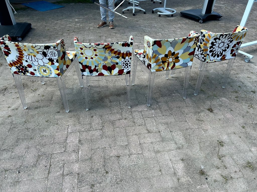 stoelen, Ophalen, Gebruikt, Kunststof, Vier