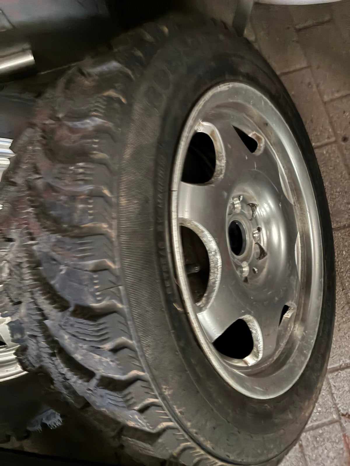 Autocross velgen met banden 4x100, Ophalen of Verzenden, Gebruikt