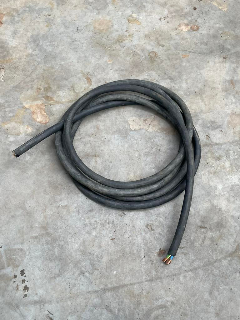 Neopreen kabel H07RN-F 5x6mm2 ( 4,7m), Ophalen, Gebruikt, Apparatuur