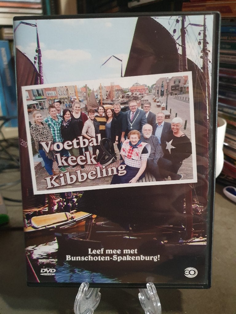Bunschoten-Spakenburg voetbal keek kibbeling 2DVD, Alle leeftijden, Ophalen, Zo goed als nieuw