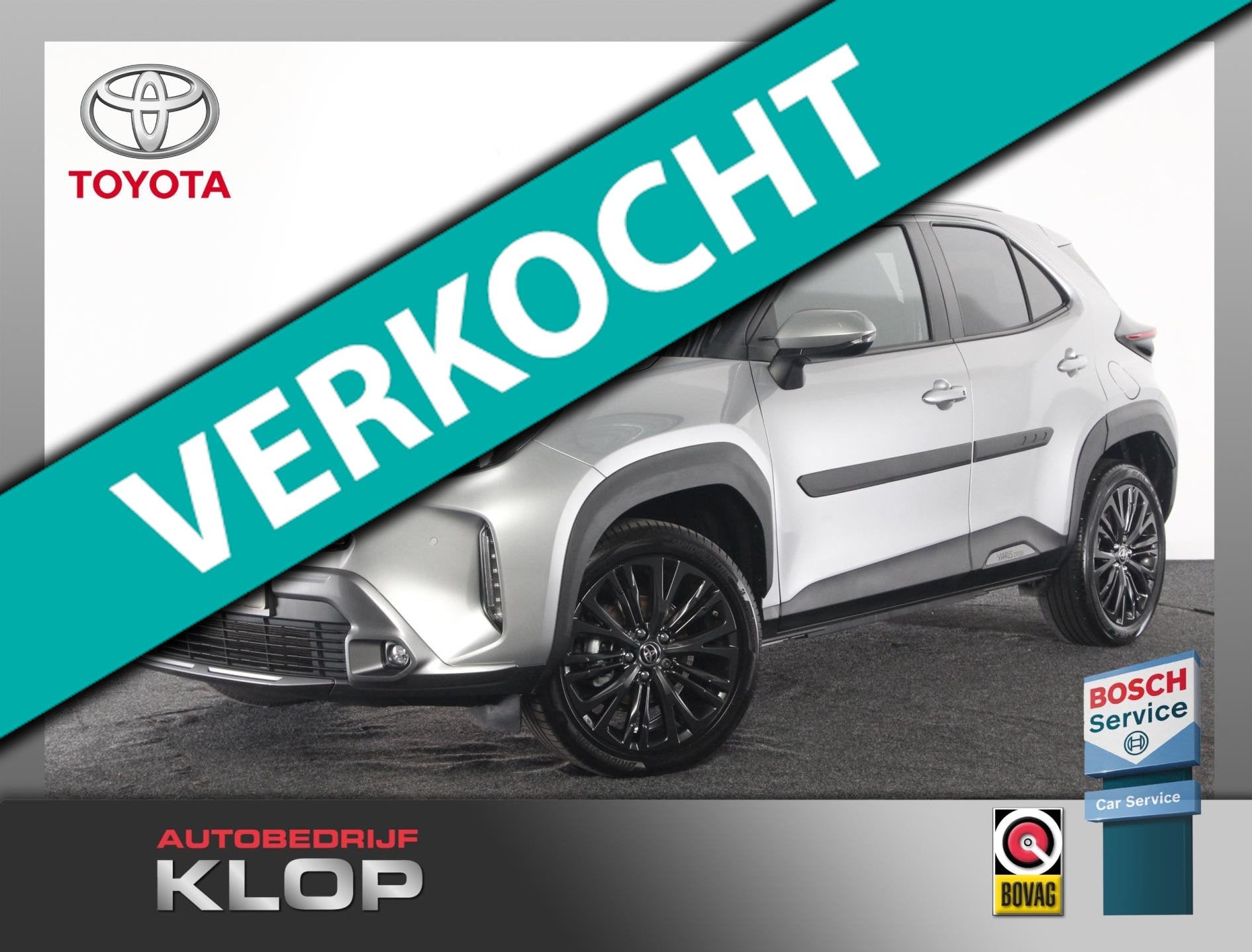 Toyota Yaris Cross 1.5 Hybrid Trail, Auto's, Gebruikt, Leder en Stof, 1490 cc, Bedrijf