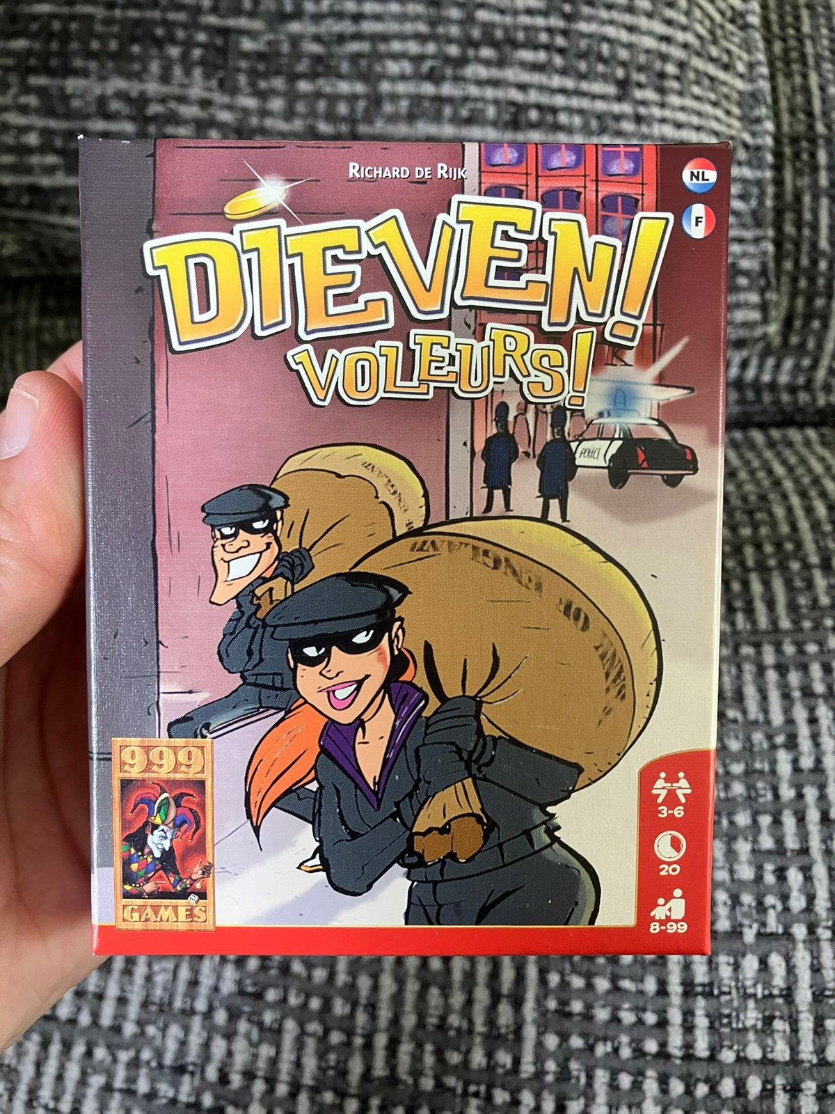 Dieven spel kaartspel 999 games nieuw, Ophalen of Verzenden, Zo goed als nieuw
