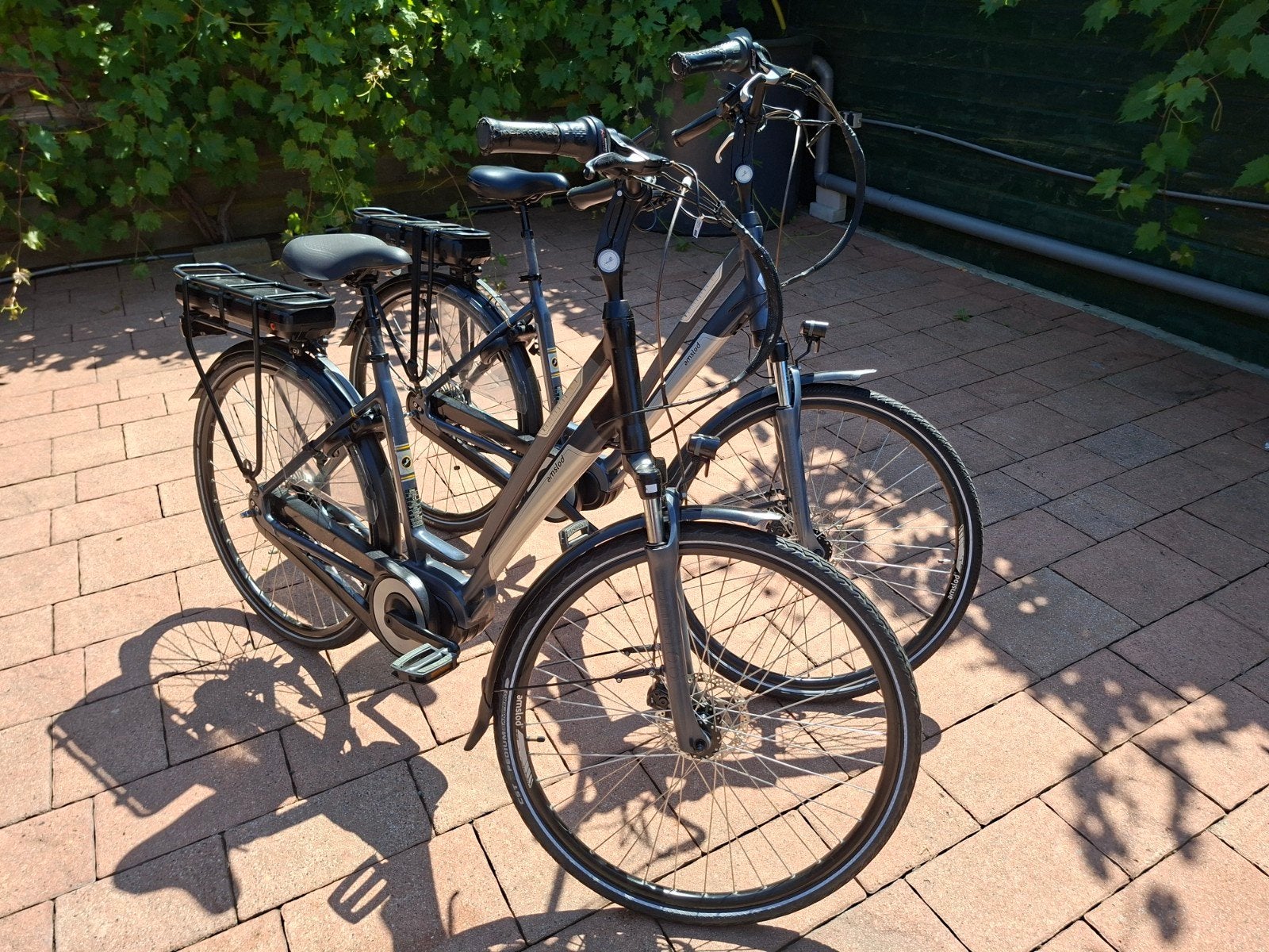 2x electriche ebike amslod middenmotor bafang zeer netjes, Fietsen en Brommers, Zo goed als nieuw, 51 tot 55 cm, 50 km per accu of meer