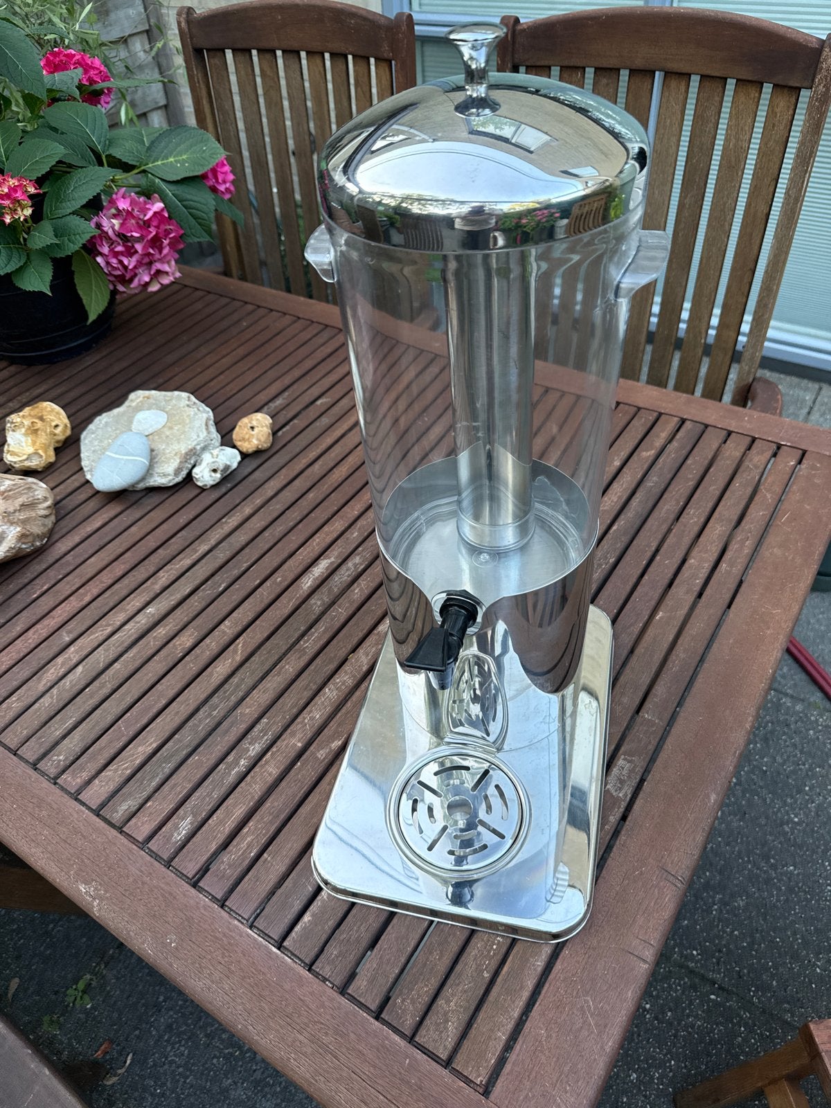 Drankendispenser 5 liter RVS van TGF, Huis en Inrichting, Keuken | Keukenbenodigdheden, Ophalen of Verzenden, Gebruikt