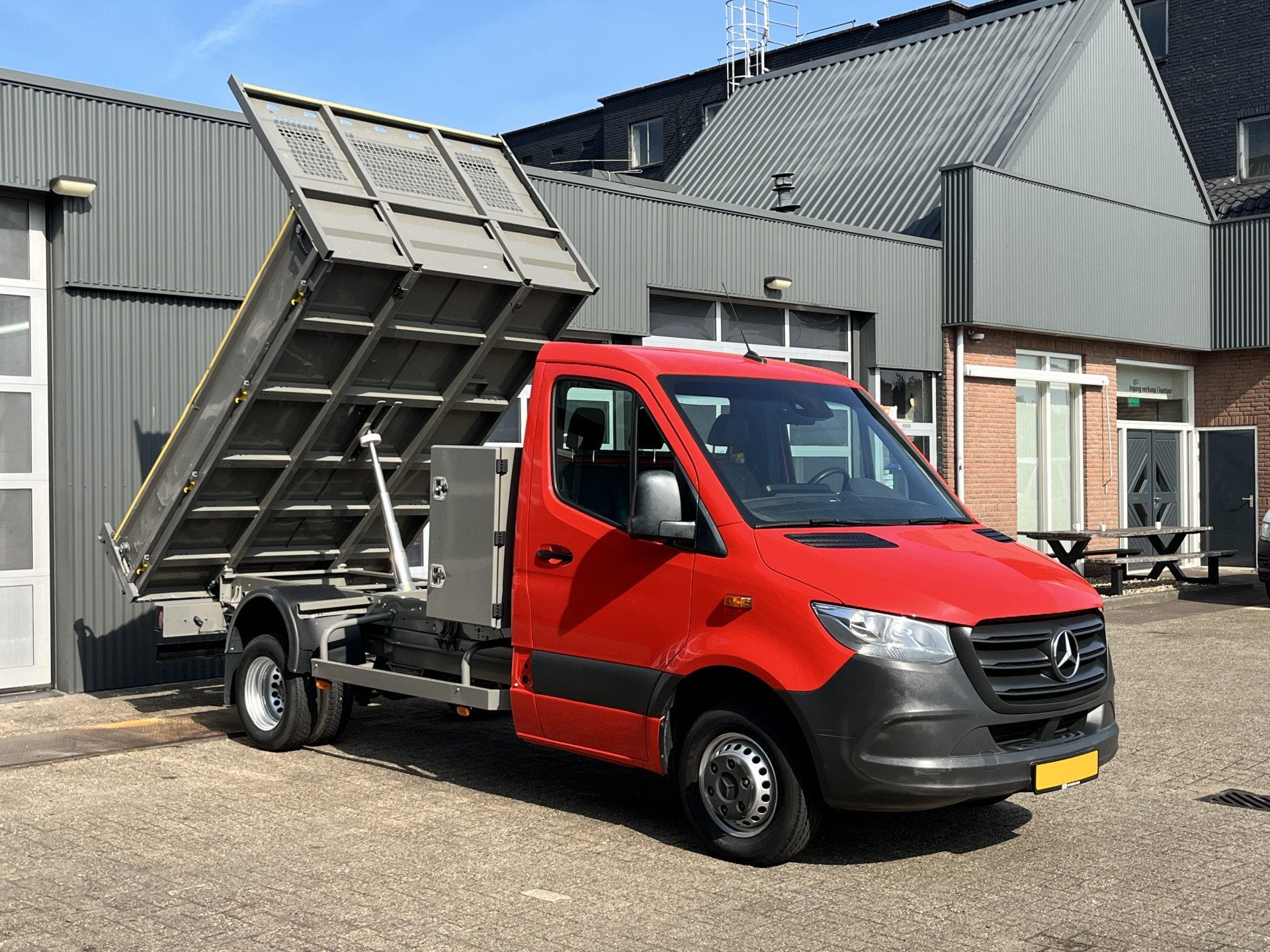 Mercedes-Benz Sprinter 514 2.2 CDI Kipper Airco Trekhaak 350, Auto's, Bestelauto's, Achterwielaandrijving, Gebruikt, Bedrijf, 2050 kg