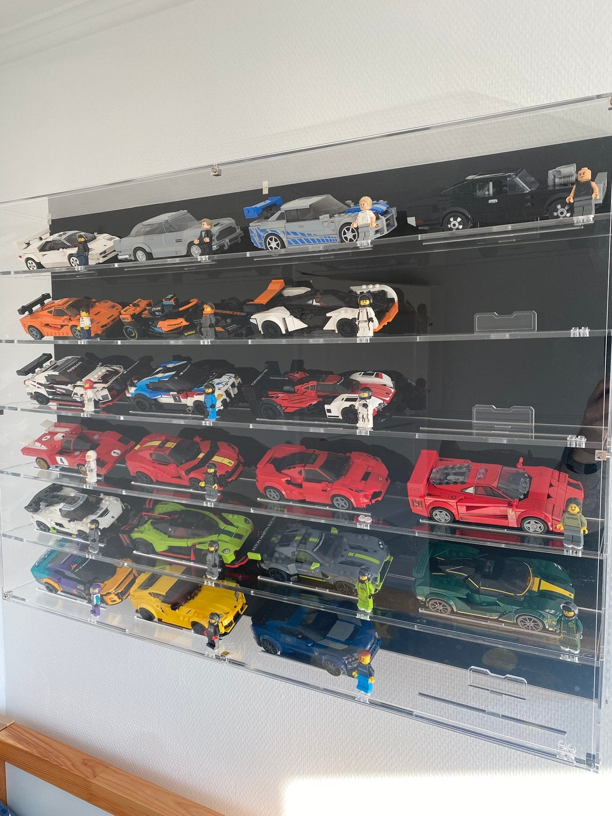 Wicked Brick Lego Speed Champions Display voor 24 auto’s, Ophalen, Lego, Overige typen, Speed Champions