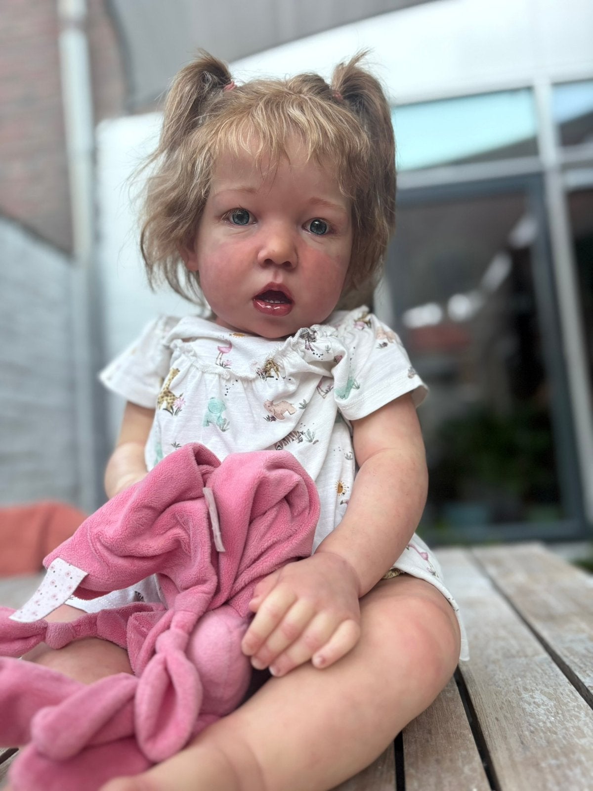 Reborn liam, Verzamelen, Poppen, Zo goed als nieuw, Pop, Ophalen of Verzenden