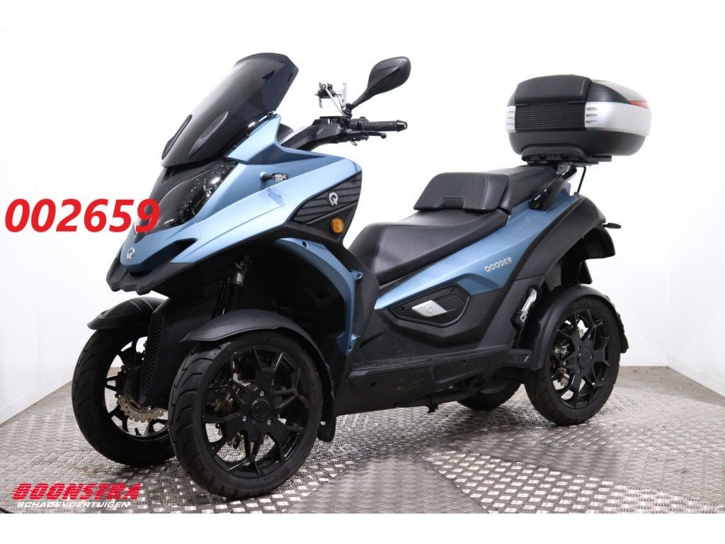 Quadro Qooder QV4 Topkoffer 3.868 km! (bj 2021), Motoren, Dopplerlaan 4
9207HC  DRACHTEN, NL, Scooter, Boonstra Schadevoertuigen