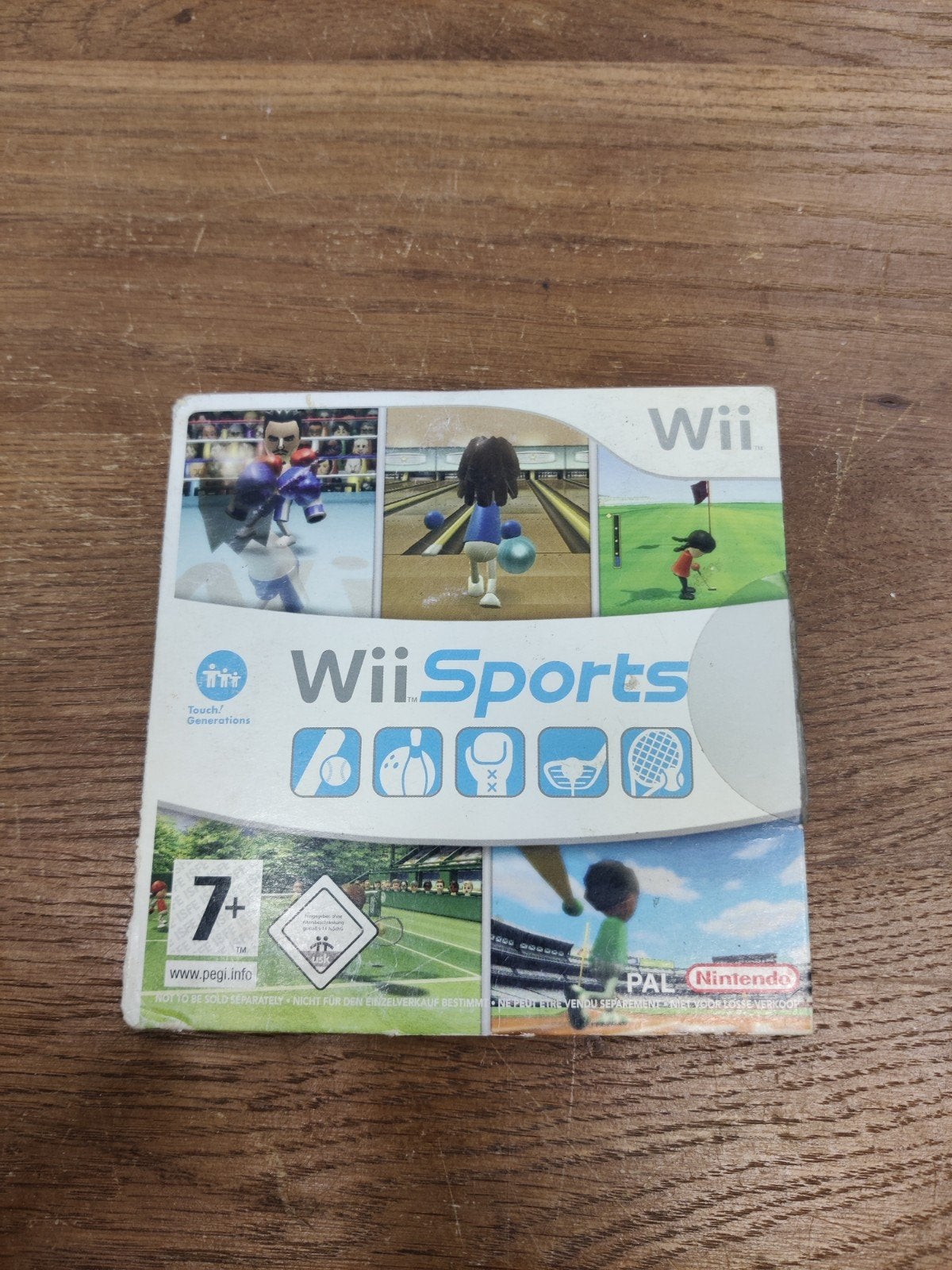 Wii Sports - Nintendo Wii (PAL), Spelcomputers en Games, Gebruikt, Eén computer, Ophalen of Verzenden, 3 spelers of meer