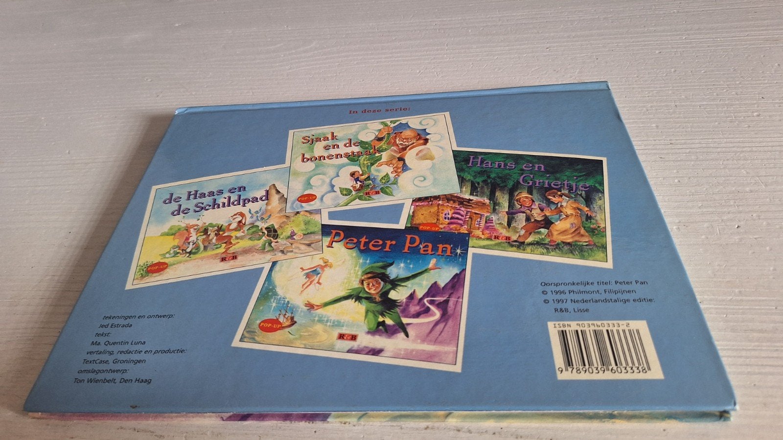 Peter Pan Pop-Up Boek - Klassiek Avontuur, Ophalen of Verzenden, Gelezen, J.M. Barrie
