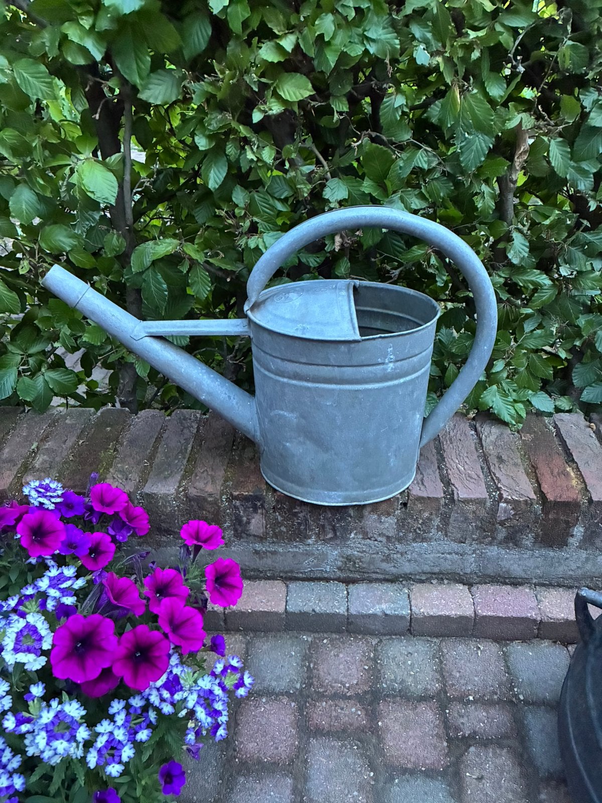 Zinken gieter. 8 liter.Vintage., Ophalen, Gebruikt