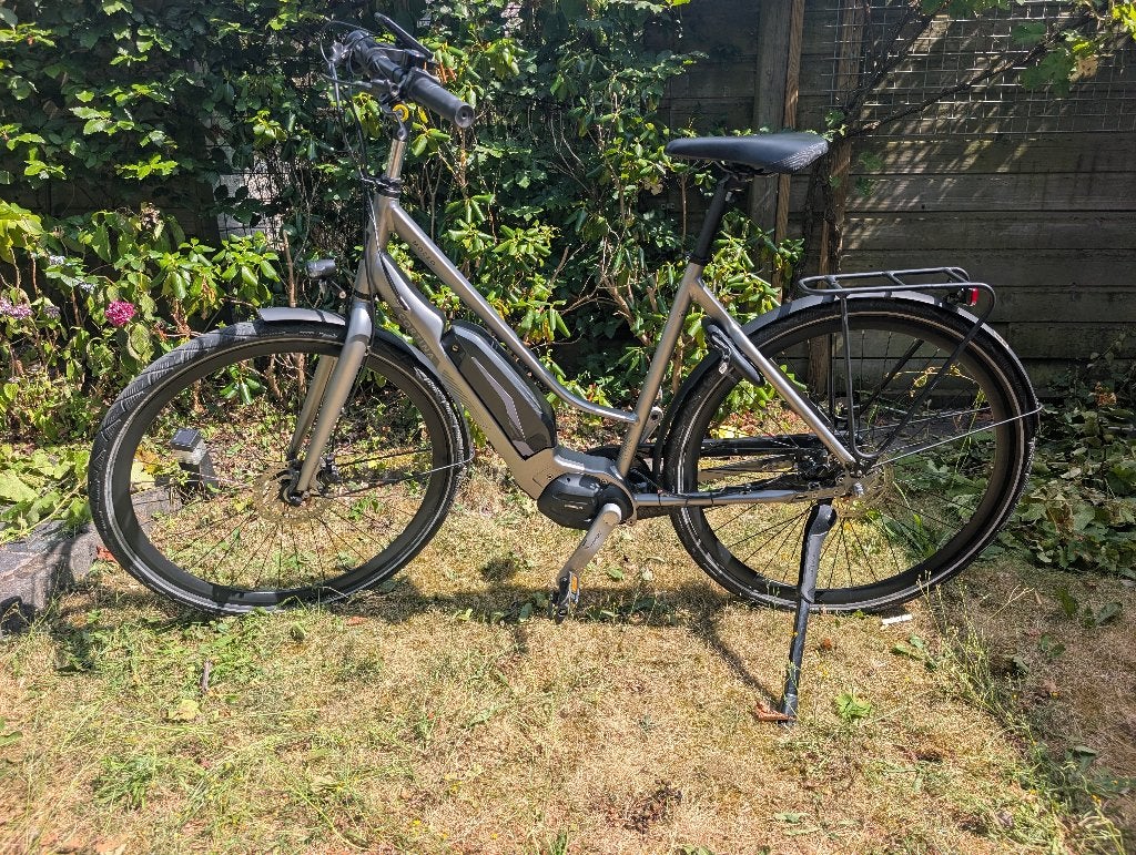 Cortina sportieve fiets met ondersteuning, Fietsen en Brommers, Fietsen | Dames | Damesfietsen, Gebruikt, Versnellingen, 50 tot 53 cm