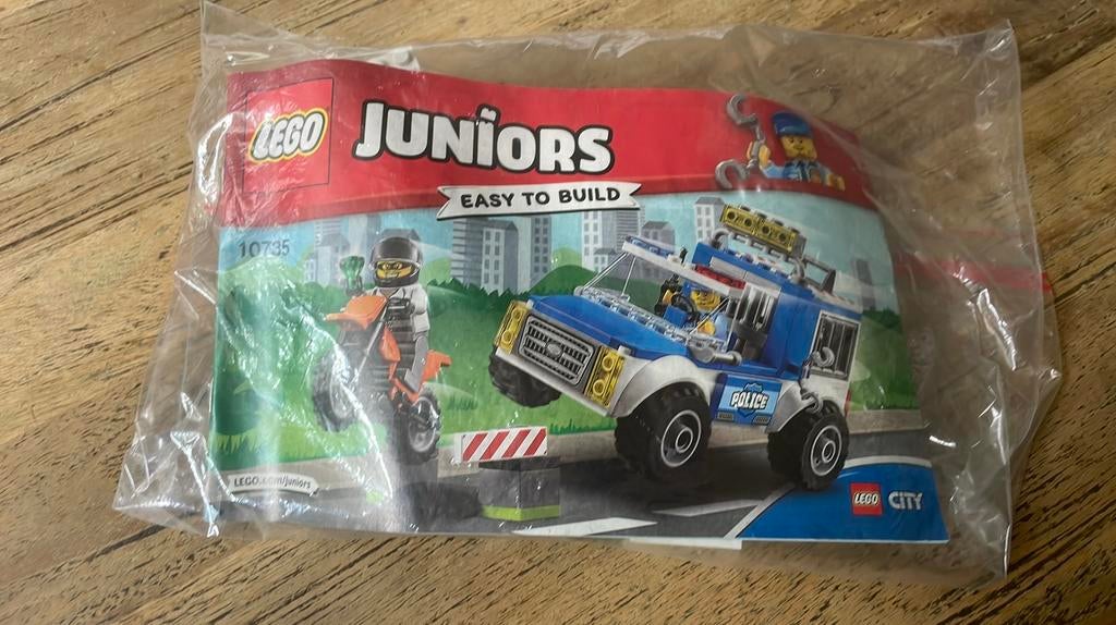 Lego juniors 10735 compleet, Ophalen of Verzenden, Zo goed als nieuw