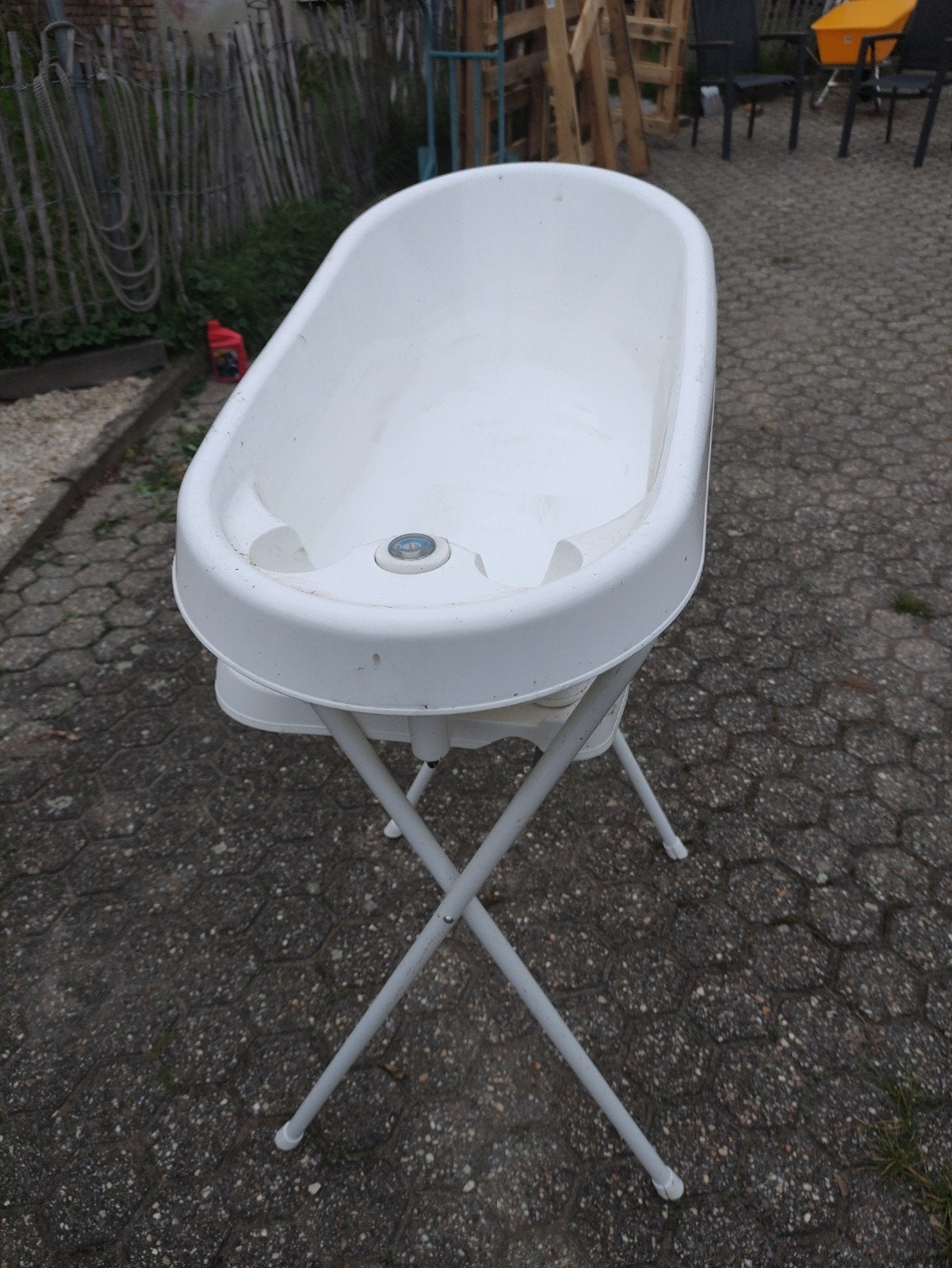 bébéjou badje bad baby wit babybadje gratis, Ophalen, Gebruikt, Badje, Bébé-jou