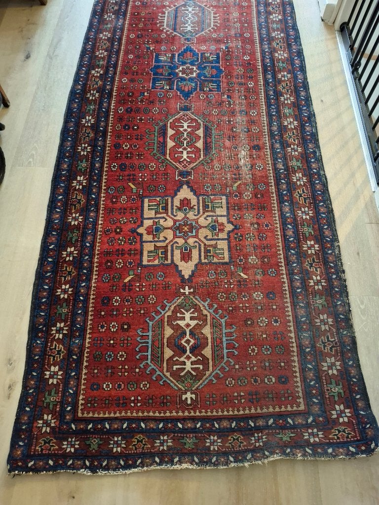 Perzische loper, Ophalen, Gebruikt, Geel, 200 cm of meer