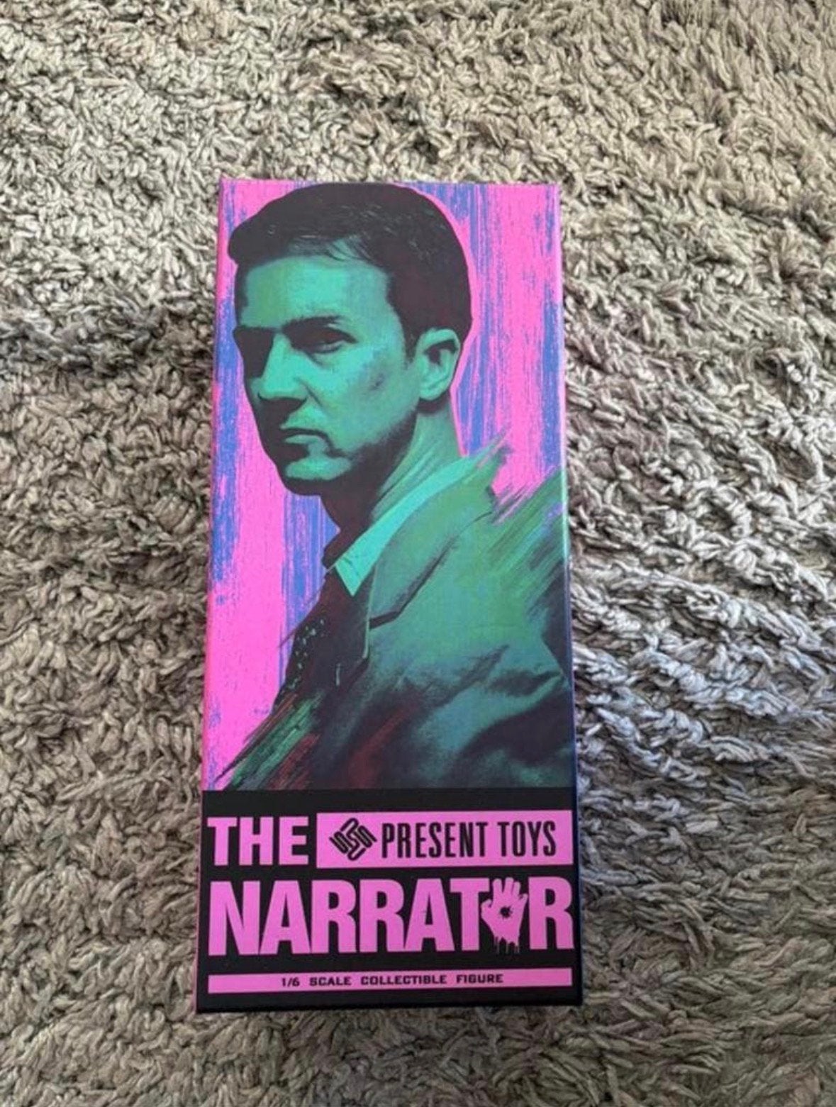 1/6 figuur the Narrator / Tyler Durden/Edward Norton ., Ophalen of Verzenden, Zo goed als nieuw, Actiefiguur of Pop