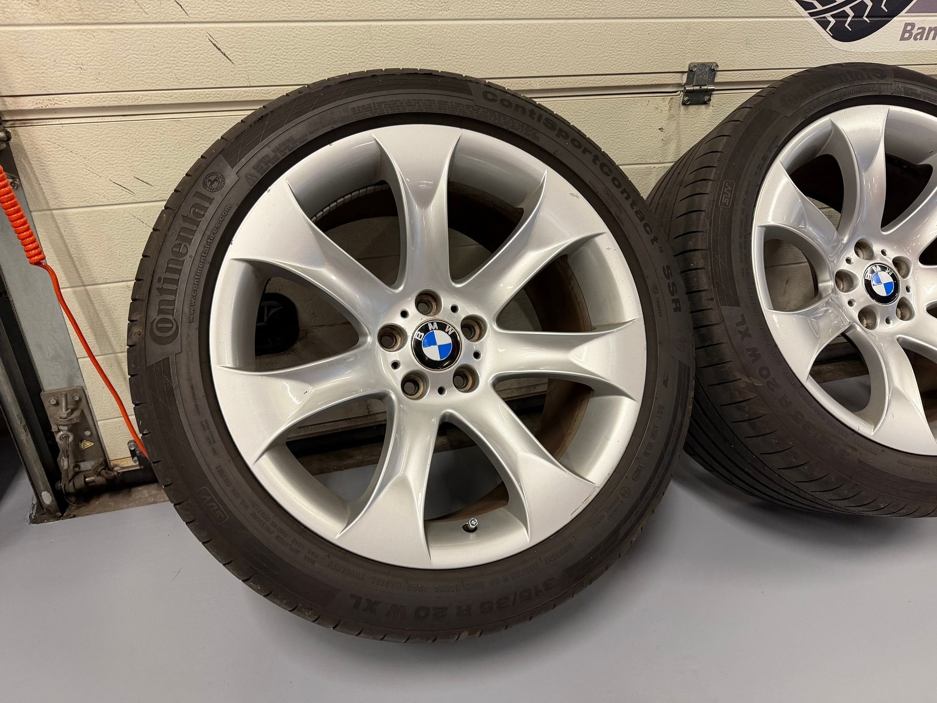 20inch Originele BMW Style 168 Breedset Velgen! X5 X6 T5 T6, Gebruikt, -, -, Banden en Velgen