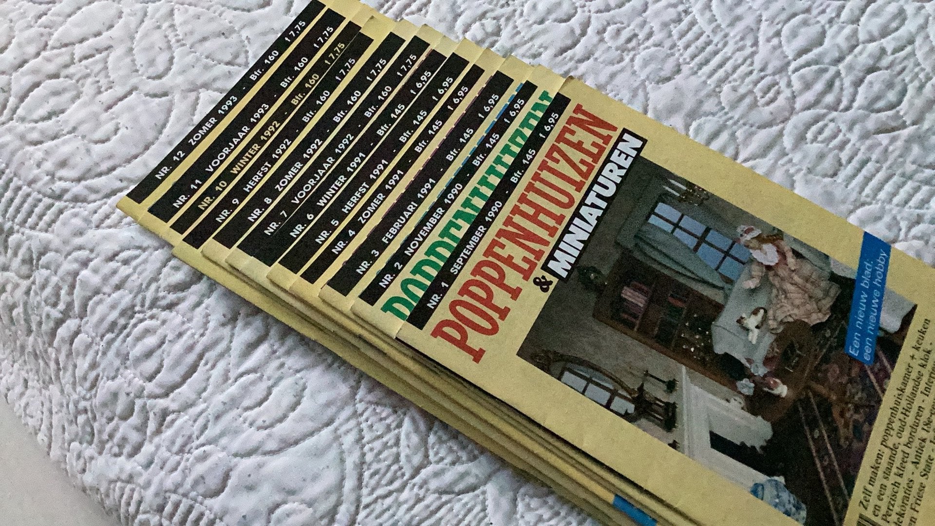 Hobby tijdschriften voor Poppenhuis en miniaturen., Ophalen of Verzenden, Nieuw, Overige typen
